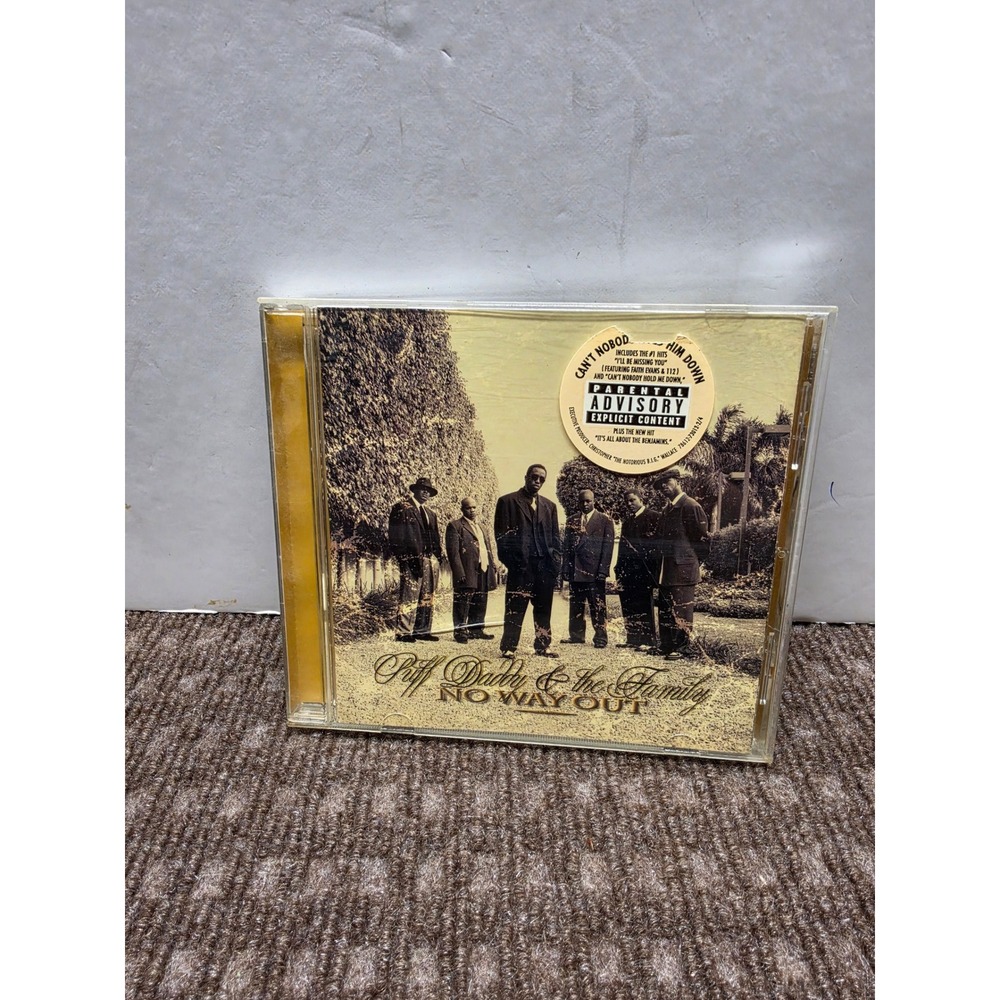 Puff Daddy & The Family No Way Out CD 1997 Bad Boy Records Hip Hop 78612-73012-2